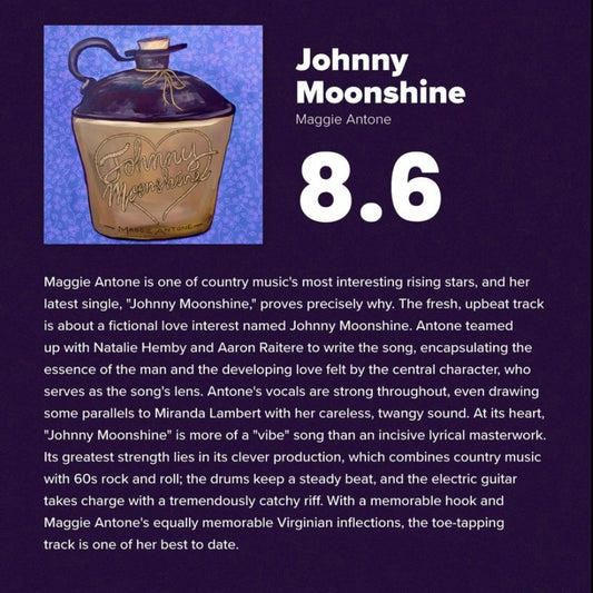 COUNTRY CENTRAL – SINGLE ROUND-UP – MAGGIE ANTONE “ONE OF COUNTRY MUSIC’S MOST INTERESTING RISING STARS”