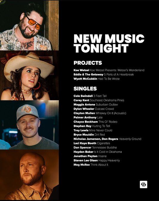 COUNTRY CENTRAL – NEW MUSIC TONIGHT