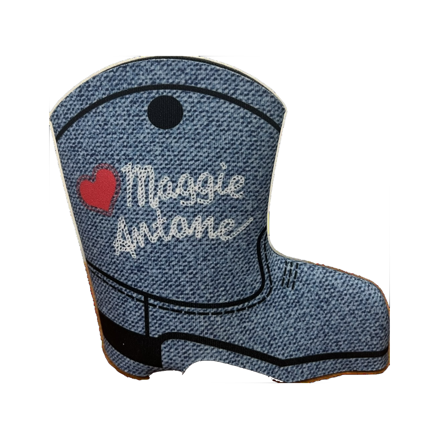Maggie Antone Logo Boot Koozie